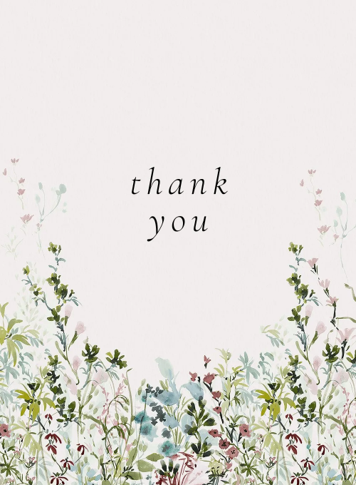 Laura Ashley: Pointon Fields (Thank You) - featured_cards - Card