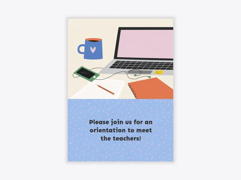 Meet The Teacher - virtual_events - Invitation