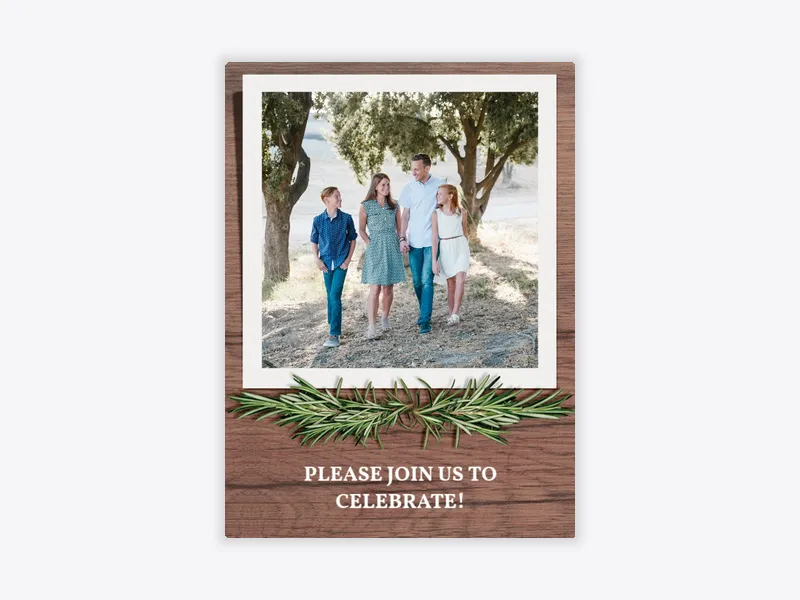 Styled Woodblock (Photo) - virtual_events - Invitation