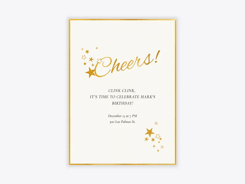 Sweet Stars - featured - Invitation