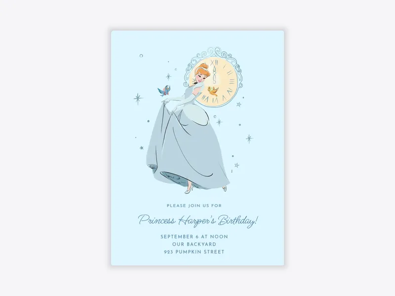 Disney's Cinderella: Dream Palace - featured - Invitation