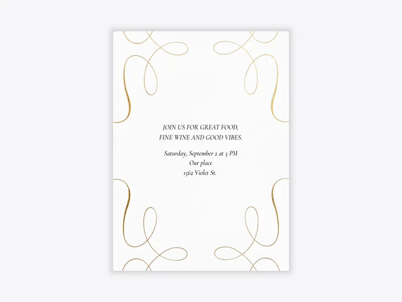 It's a Celebration - dinner_party - Invitation