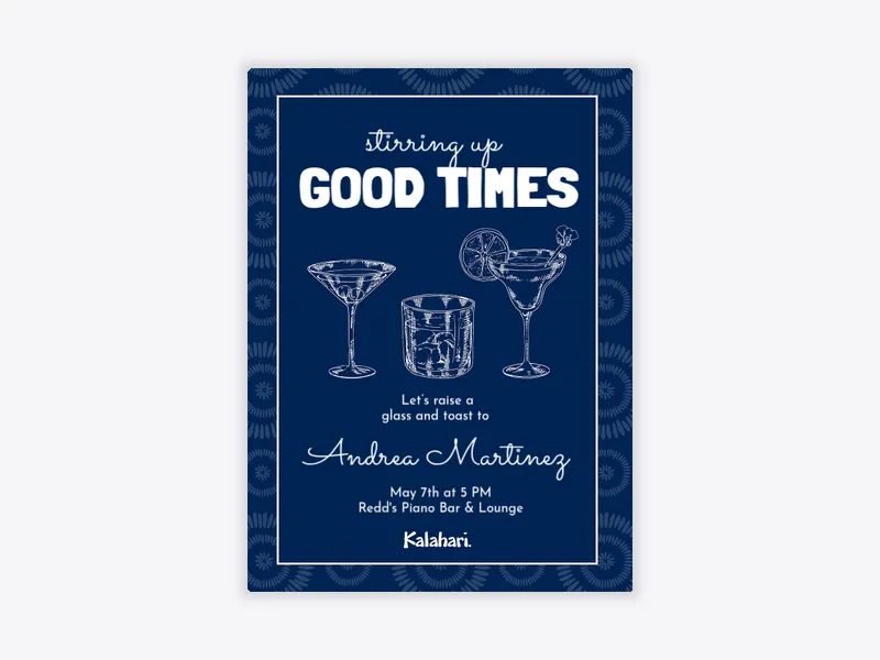 Kalahari Resorts: Good Spirits - kalahari_resorts - Invitation