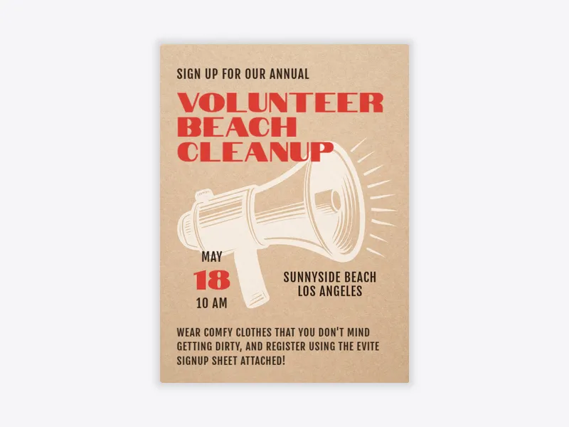 Listen Up - volunteering - Invitation