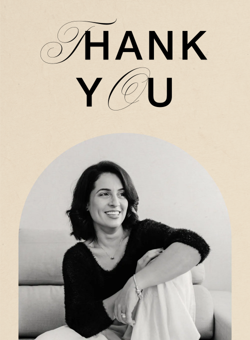 Poster Thank You (Photo) - design_your_own_cards - Card