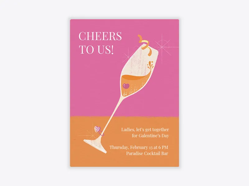 Galentine's Day - featured - Invitation