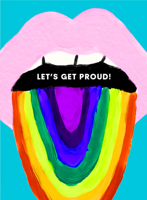 Let's Get Proud - pride_cards - Card