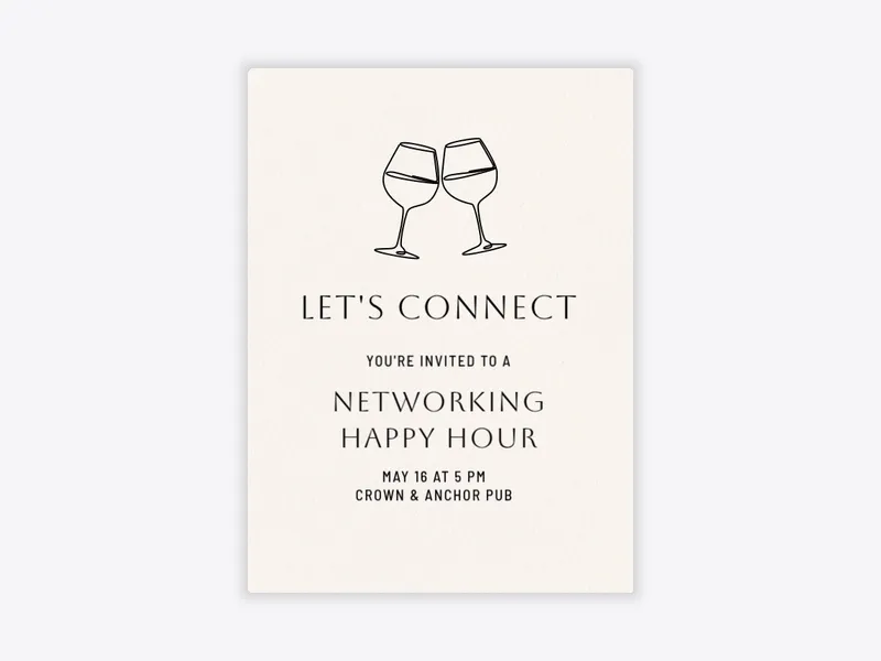 Sauvignon Blanc - happy_hour - Invitation