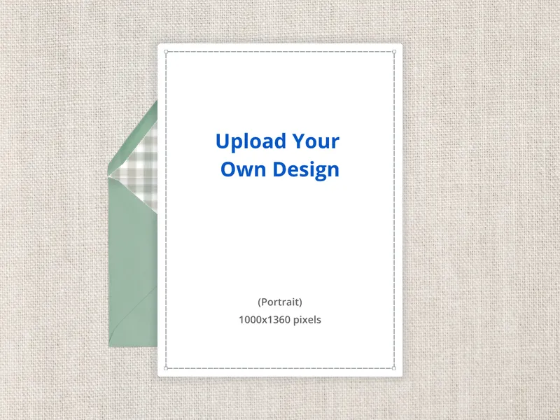 Upload Your Own Design (Lovely Linen) - babies_kids - Invitation