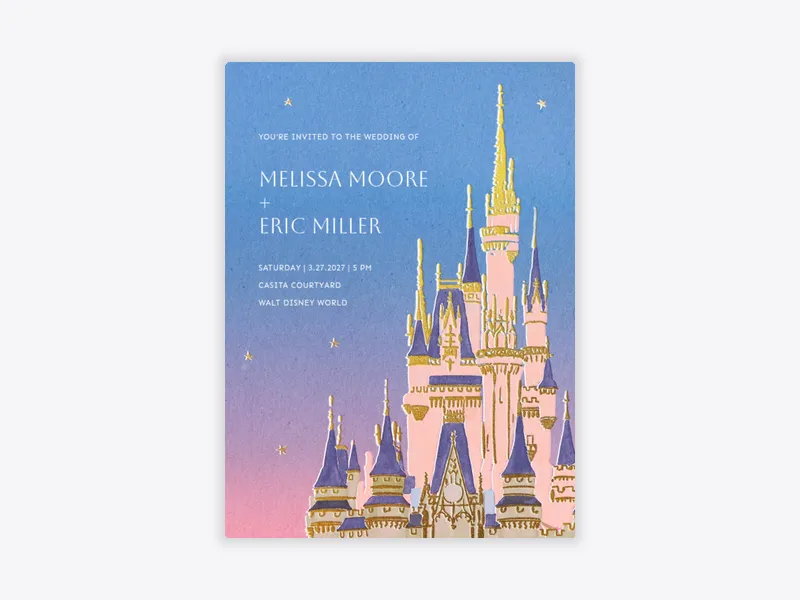 Fairytale Dream Come True - featured - Invitation