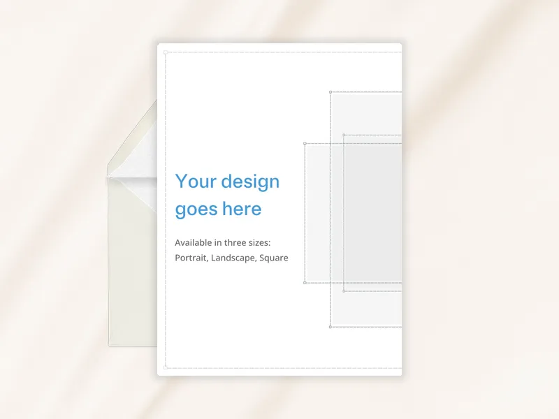 Upload Your Own Design (Minimalist) - post_wedding_celebrations - Invitation