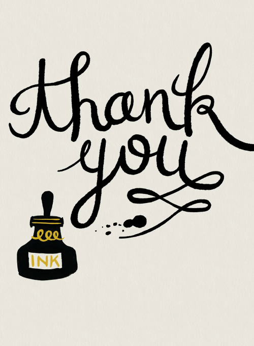 Ink You - thankyou_cards - Card
