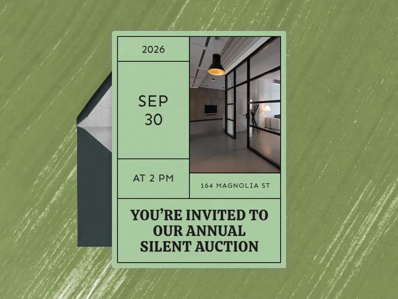Modular (Photo) Invitation premium template design