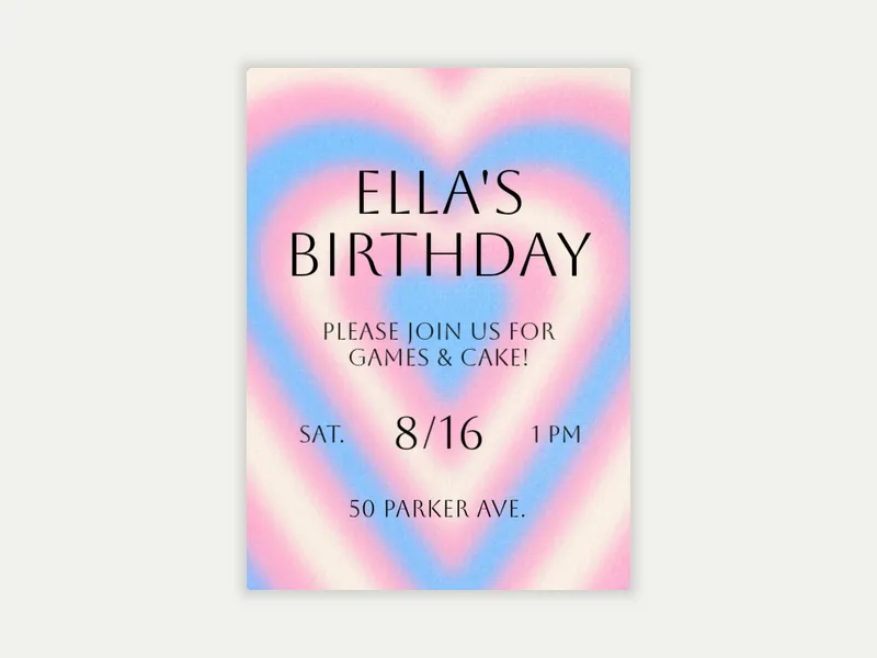 Rainbow Aura - baby_shower - Invitation