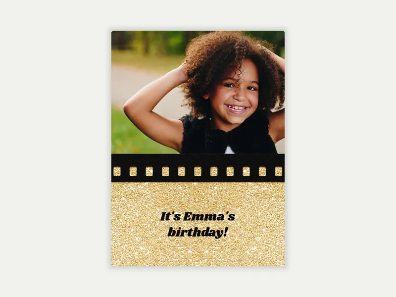 Viewing Party (Photo) Invitation free template design