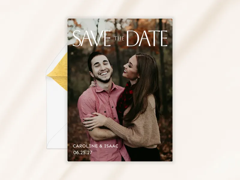 Serif Soulmate - Save the Date (Photo) premium template design