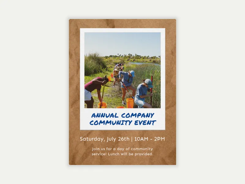 Team Building (Photo) - business - Invitation