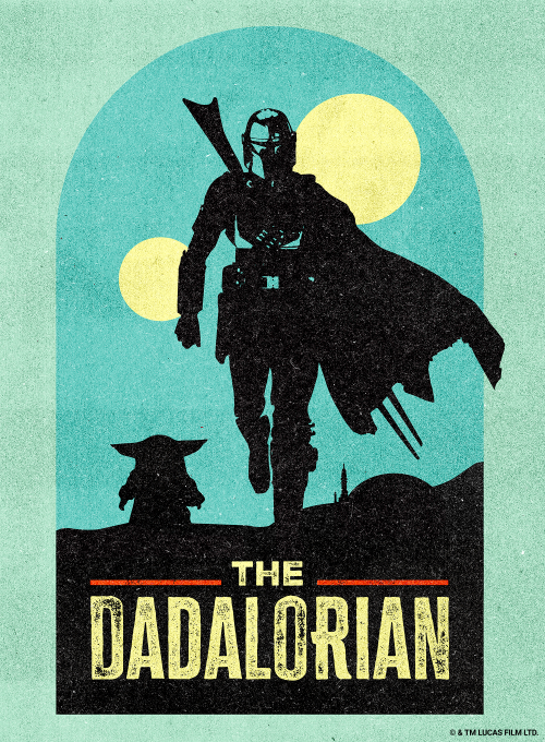 Star Wars™: The Dadalorian - fathers_day_cards - Card