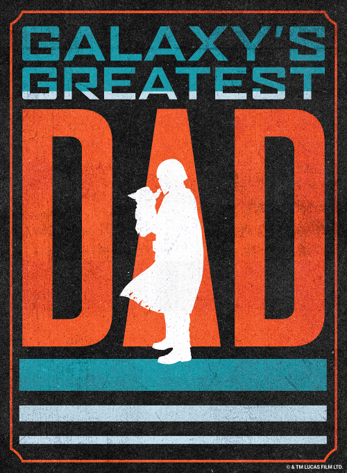 Star Wars™: Space Silhouette - fathers_day_cards - Card
