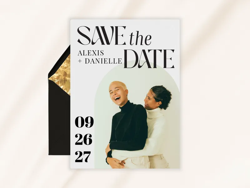 Next Chapter - Save the Date (Photo) premium template design