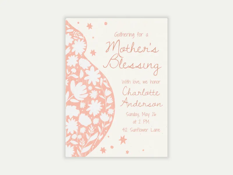 Sacred Bloom - ramadan - Invitation
