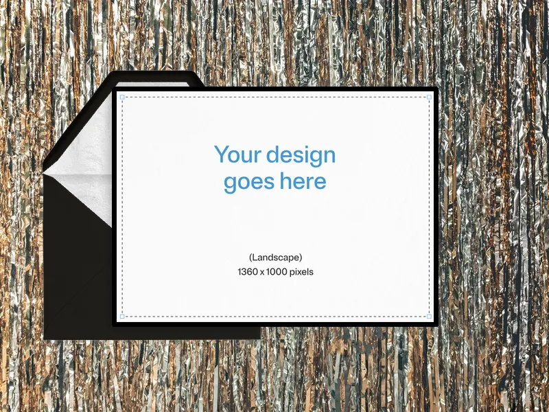 Upload Your Own Design (Tinsel Nights) - volunteering - Invitation