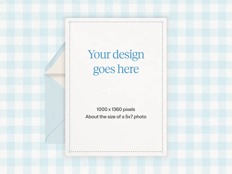 Upload Your Own Design (Picnic) Invitation premium template design