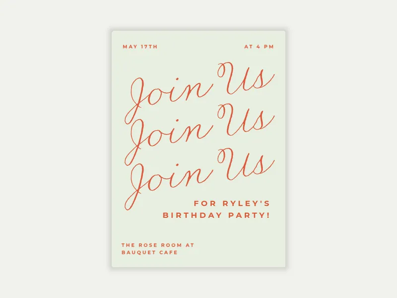 Script Cascade - birthday_forkids - Invitation