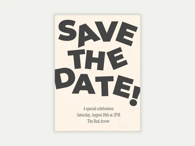 Block Type - Save the Date - birthday_forteens - Invitation