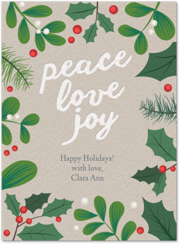 Holiday Border Card