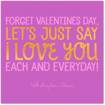 Say I Love You Card
