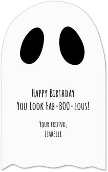 Ghost Eyes Card