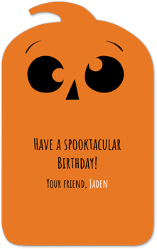 Pumpkin Eyes Card