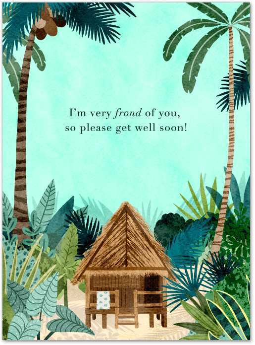 Frond of You by Tània García Card