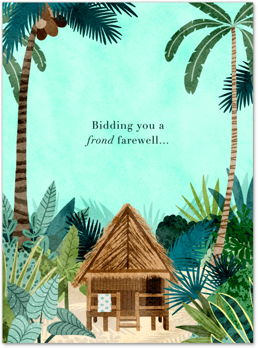 Frond Farewell by Tània García Card
