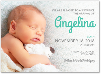 Baby Name Right Card