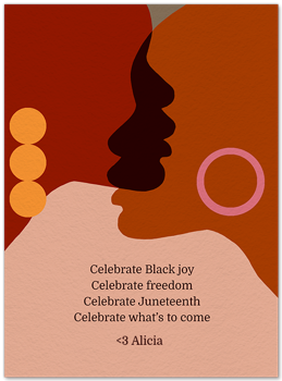 Celebrate Black Joy Card