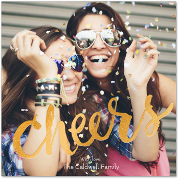 Cheers Photo Card