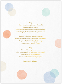 Colorful Confetti Card