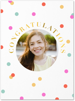 Confetti Congratulations UYO Card
