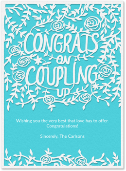 Coupling Up Card