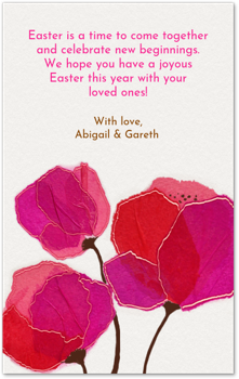 Easter Blooms Card