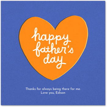 Father's Day Heart Card