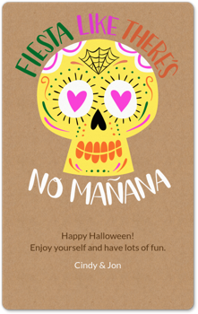 Fiesta Like There's No Mañana Card