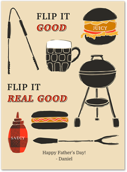 Flip It Good Father’s Day Card