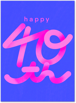 Get A Squiggle On - 40 Card