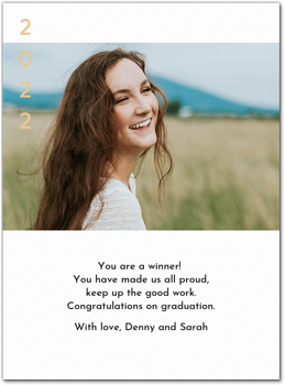 Graduate Landscape Card