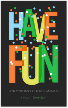 Have Fun Card