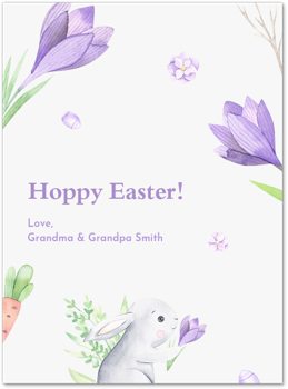 Hoppy Easter Card