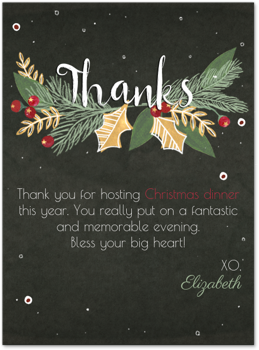 Oh What Berry Fun Thanks Card